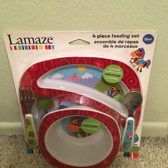 New 4 Piece Feeding Set - Picture 2 of 4